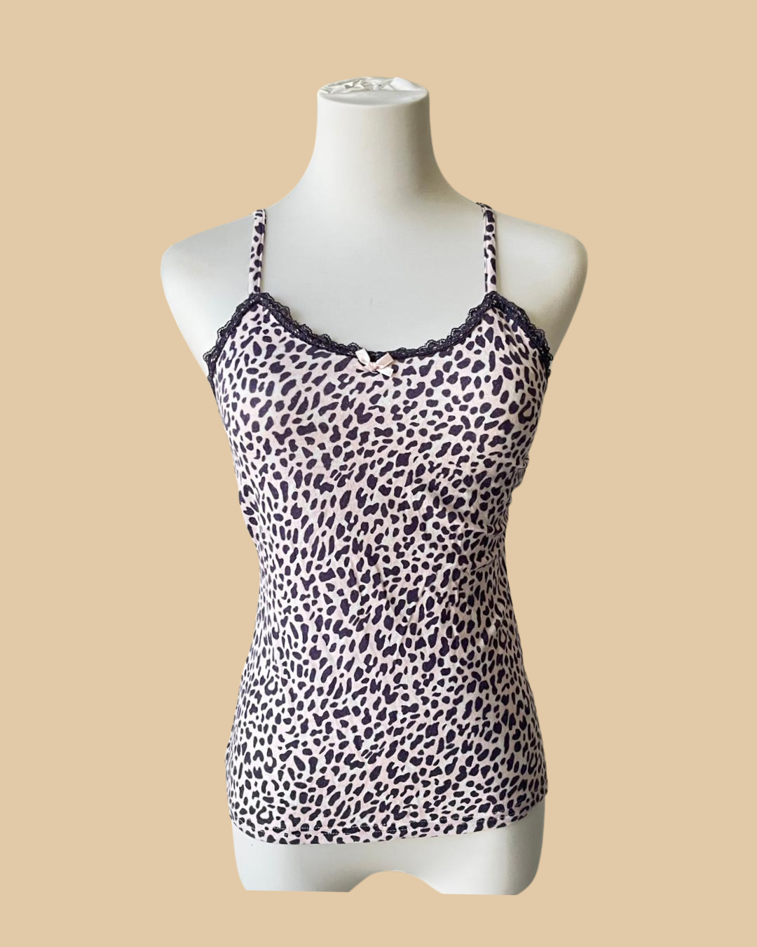 Love To Lounge Purple Leopard Print Sleeveless Top