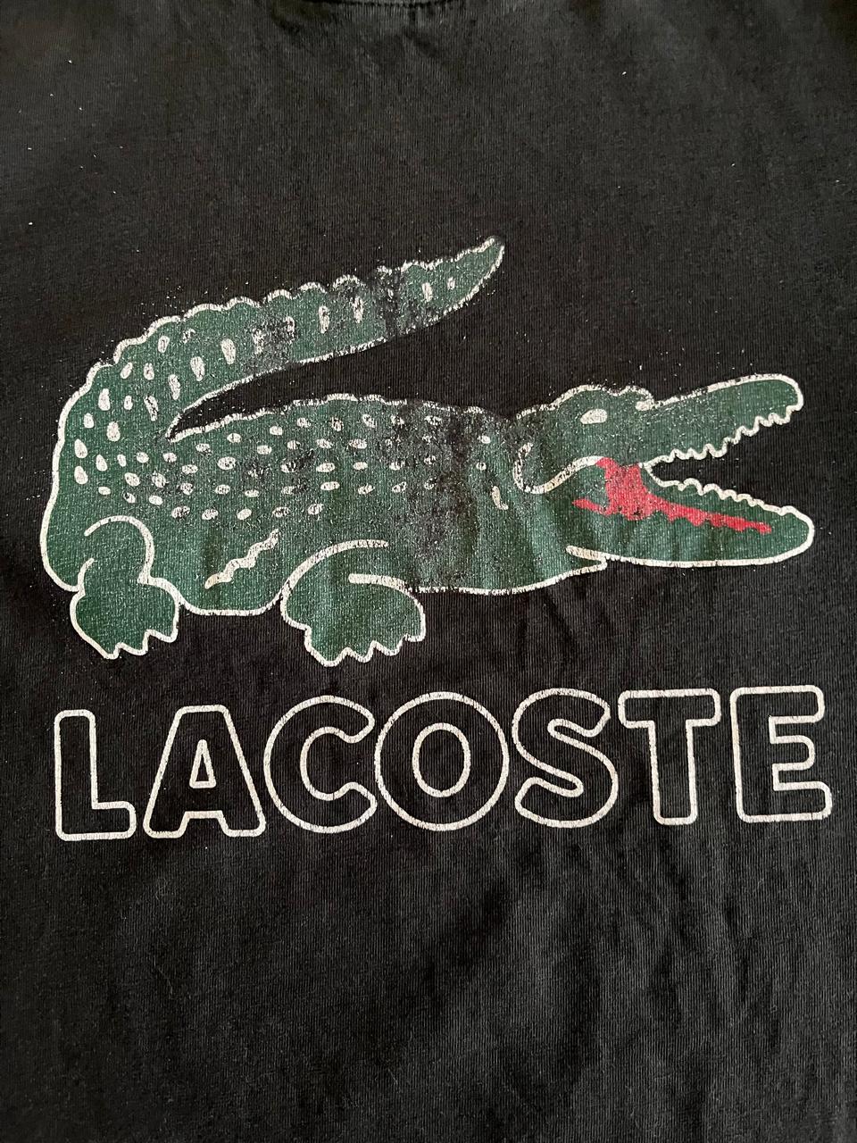 Men's Lacoste Regular Fit Crocodile Print T-shirt