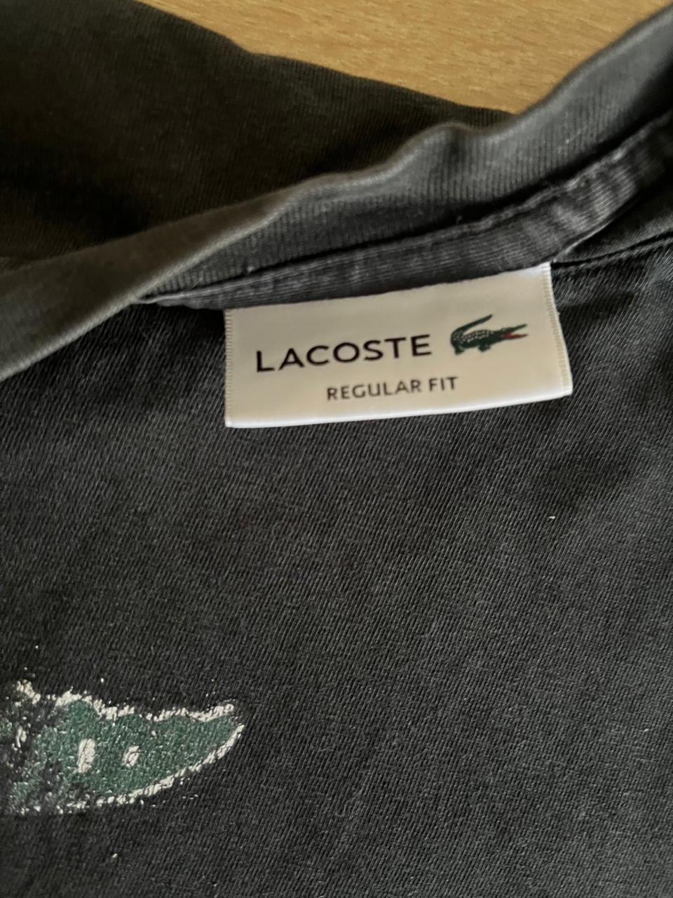 Men's Lacoste Regular Fit Crocodile Print T-shirt