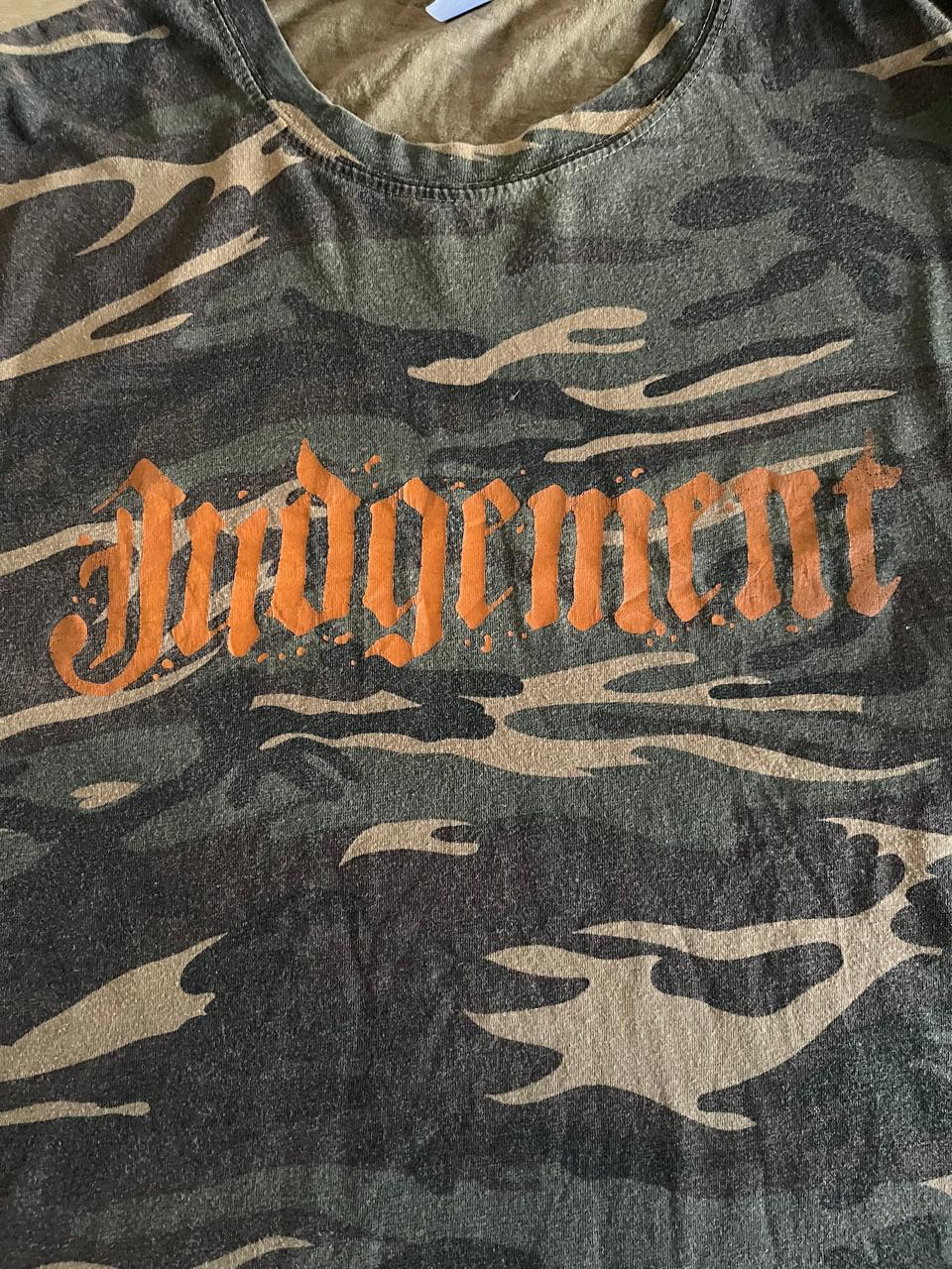 Anvil Camo Judgment Men’s T-Shirt