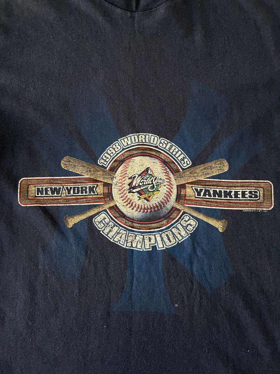 Vintage 1998 Starter New York Yankees World Series Champions Shirt Sz XLarge