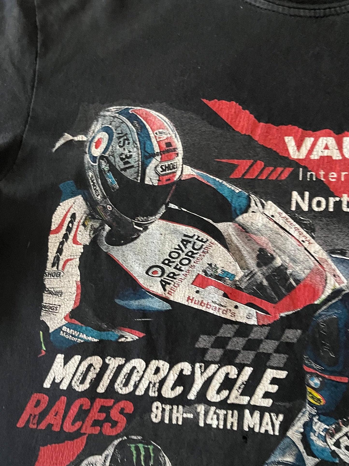 Vauxhaul International North West 200 MotorCycle Races Black Tee