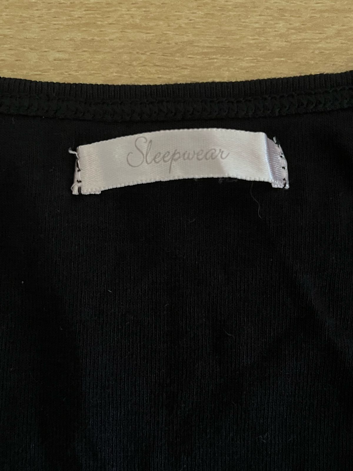 Sleepwear Black Women's Tank Top