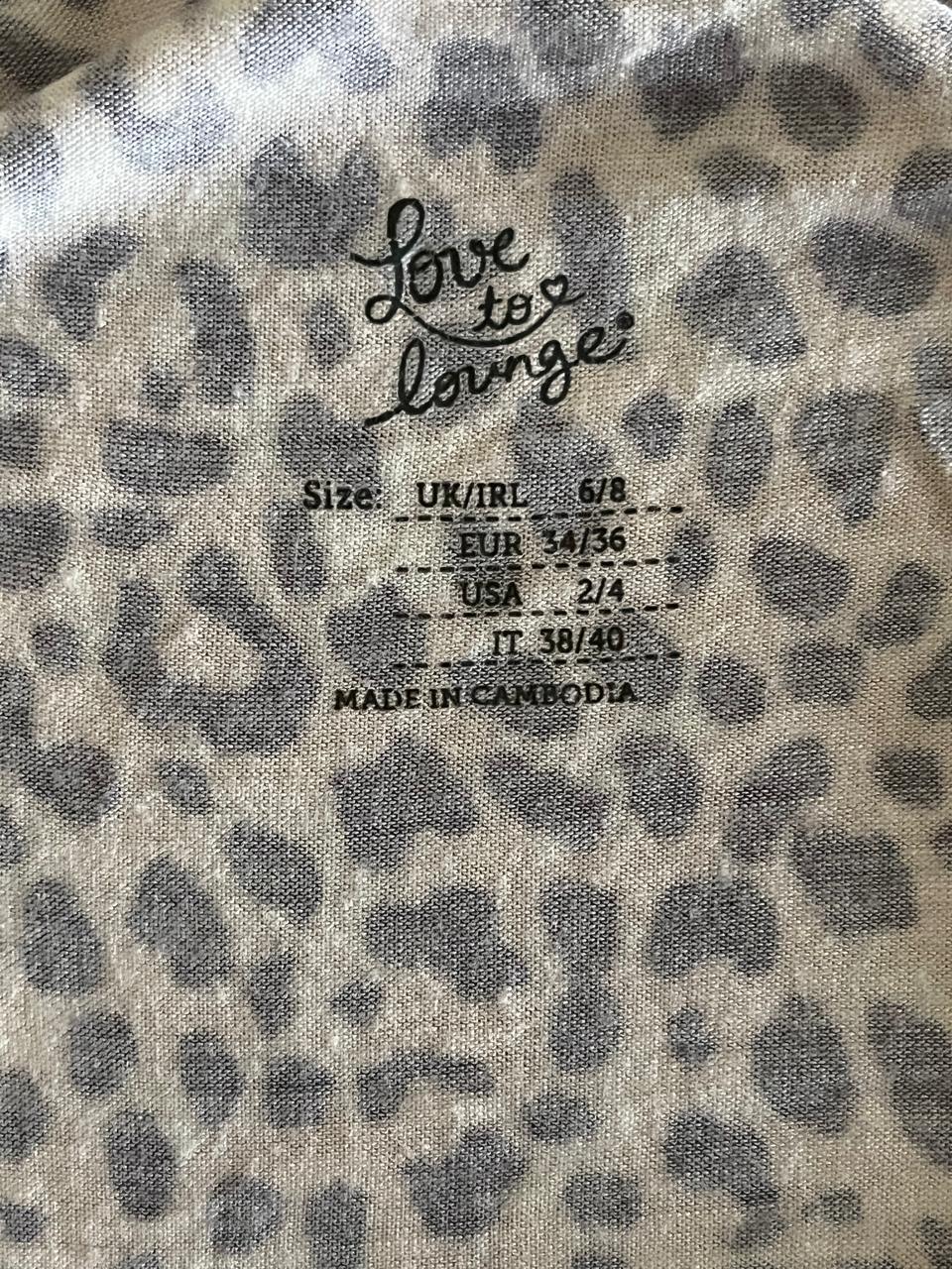 Love To Lounge Purple Leopard Print Sleeveless Top