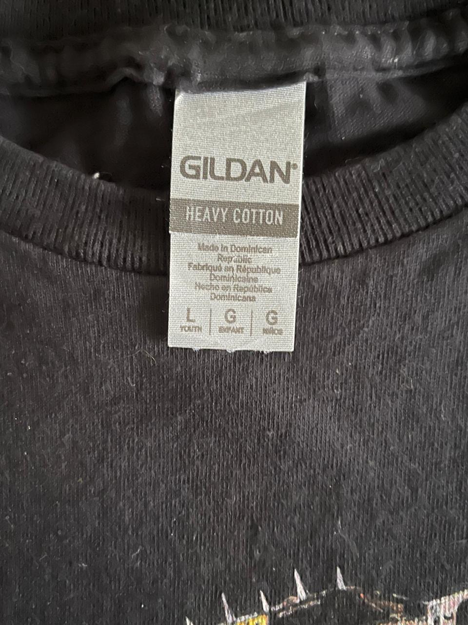 Gildan World Tour Black Graphic Tee