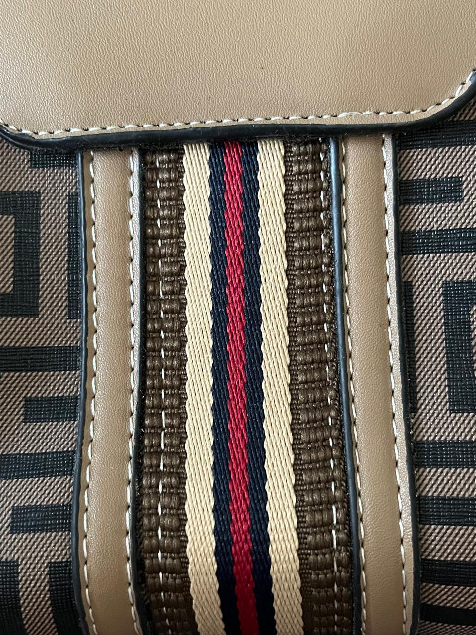 Versace Pattern Women's Brown Purse