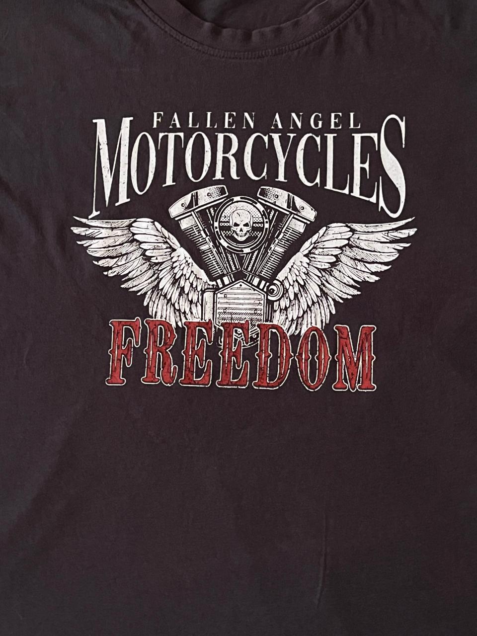 Fallen Angel Motorcycles Large Tee