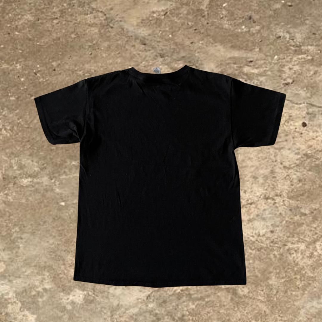 Gildan World Tour Black Graphic Tee