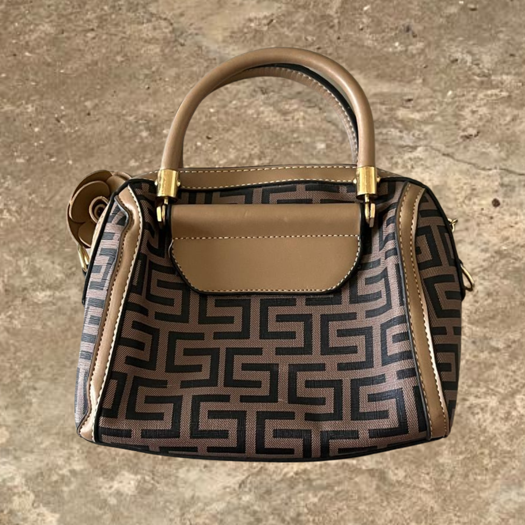 Versace Pattern Women's Brown Purse