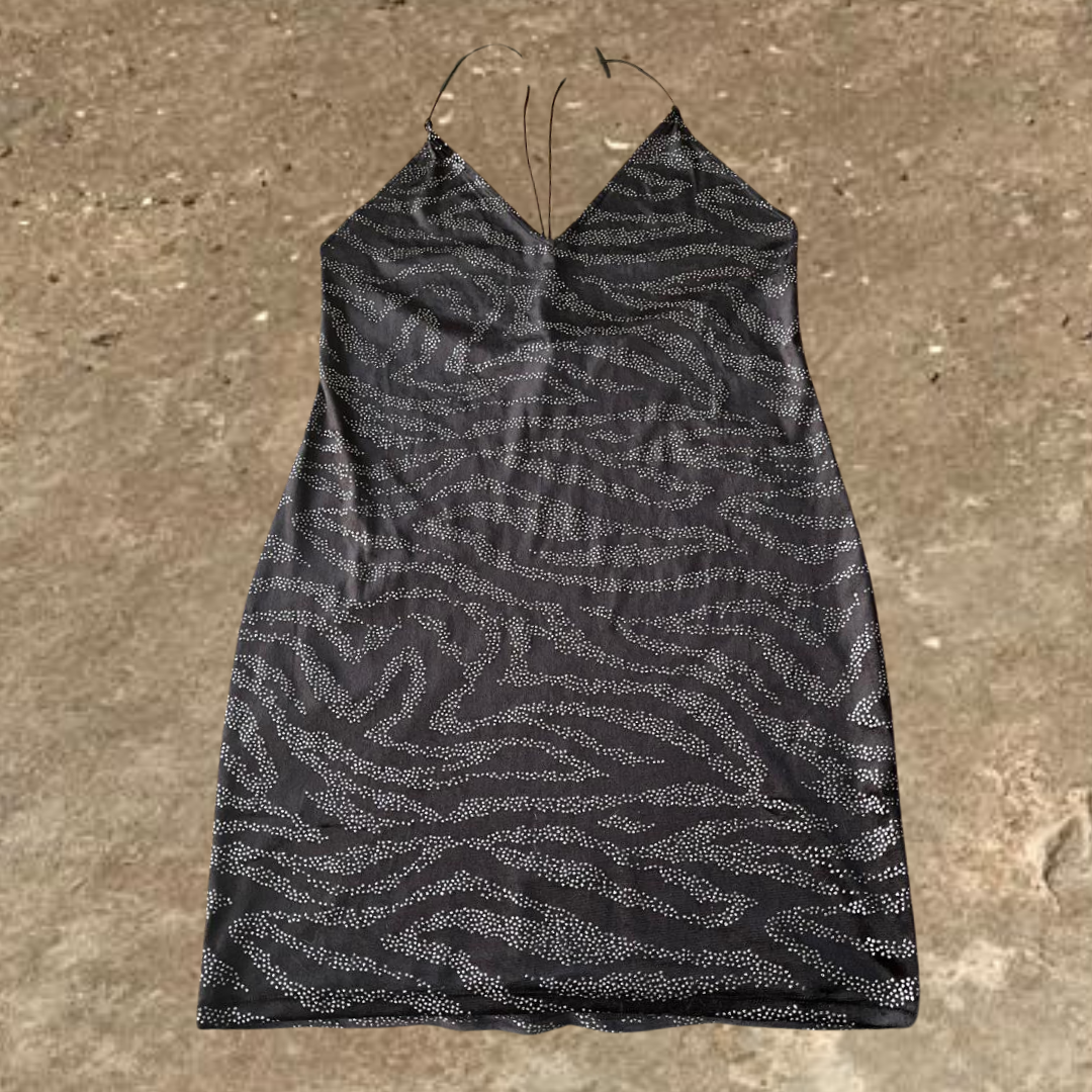 H&M Black Mini Dress