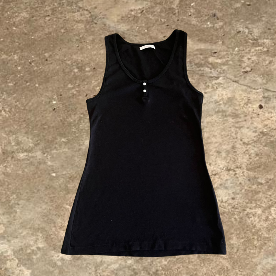 Sleepwear Black Women's Tank Top