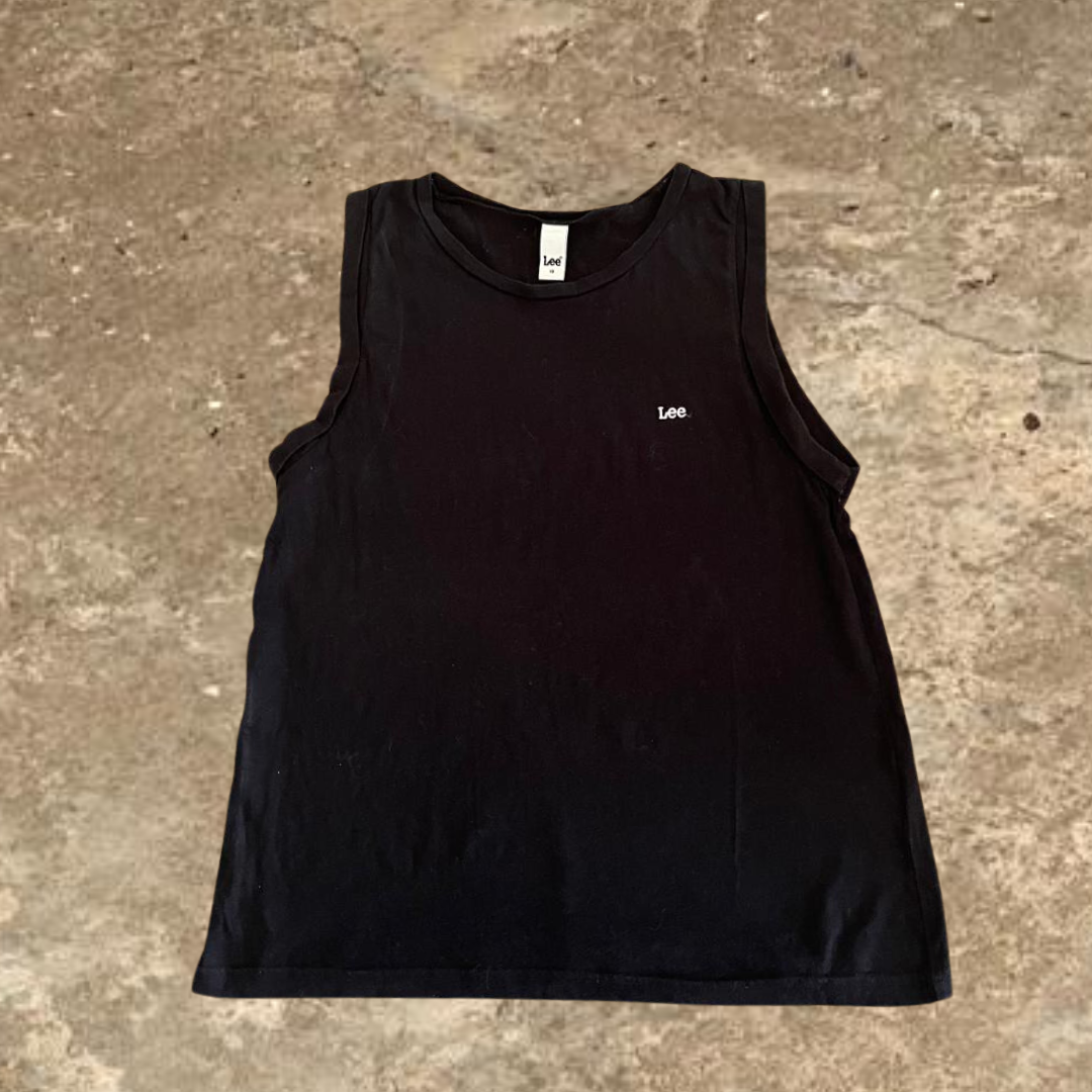 Lee Basic Black Tank Top