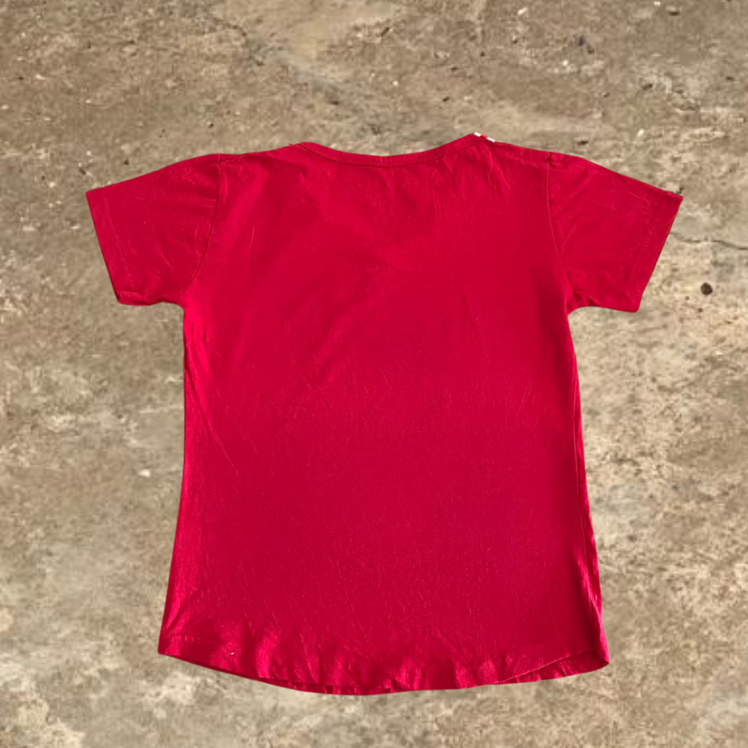 Chancellor Small Ribbon Collar Red T-shirt