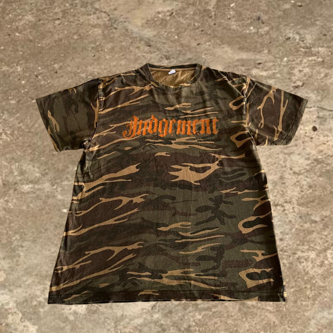 Anvil Camo Judgment Men’s T-Shirt