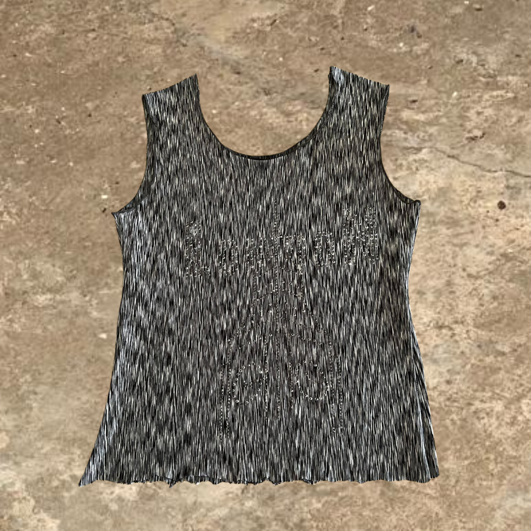 sheng zhuang Women's Grey Tank Top