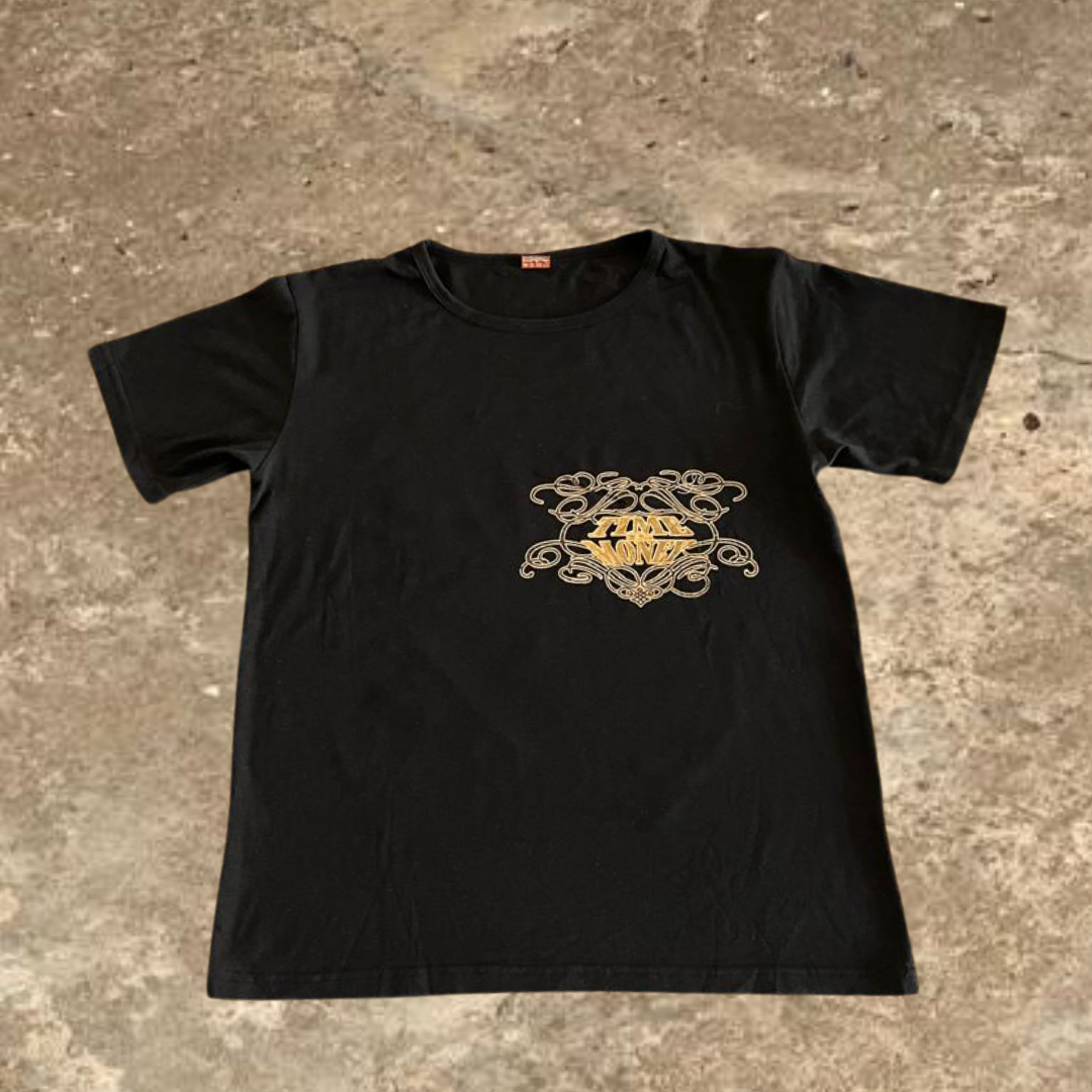 kinz Black Time Is Money Tee