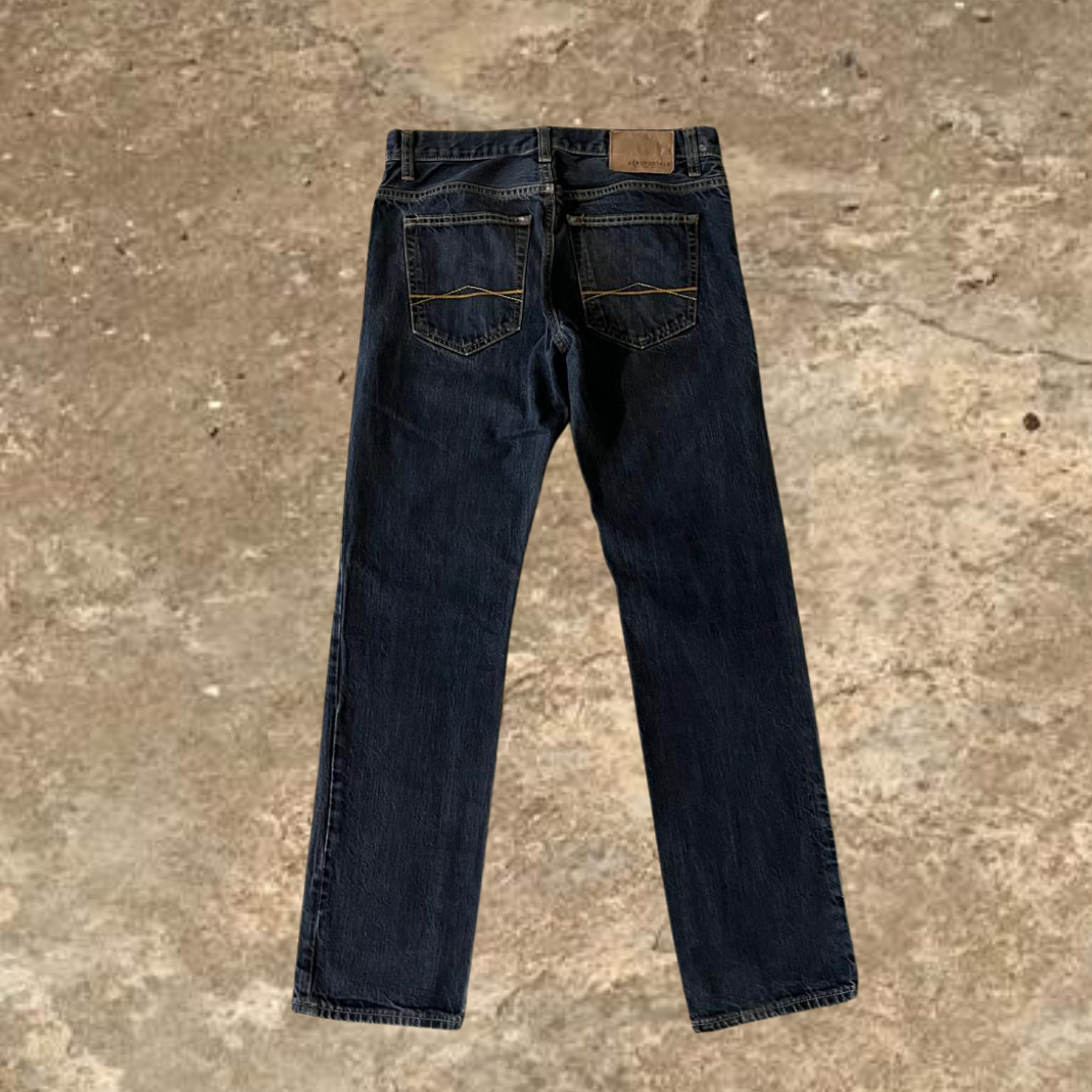 Aeropostale Straight Leg Blue Jeans