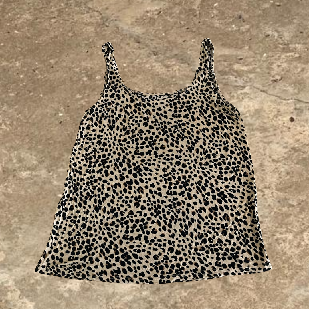 Leopard Print Women's Tank Top