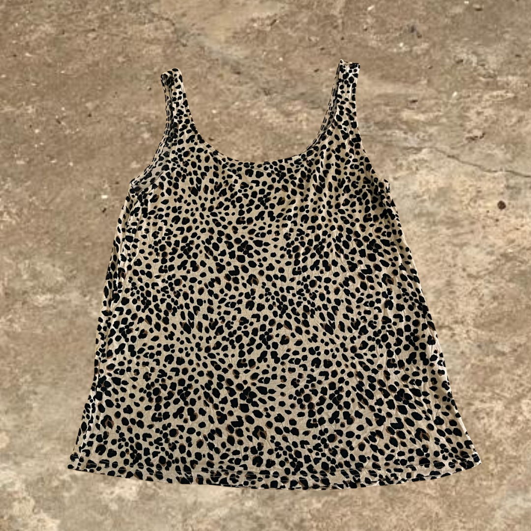 Leopard Print Women's Tank Top