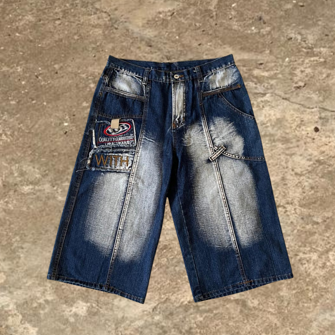 Lois Jeans Faded Denim Jorts