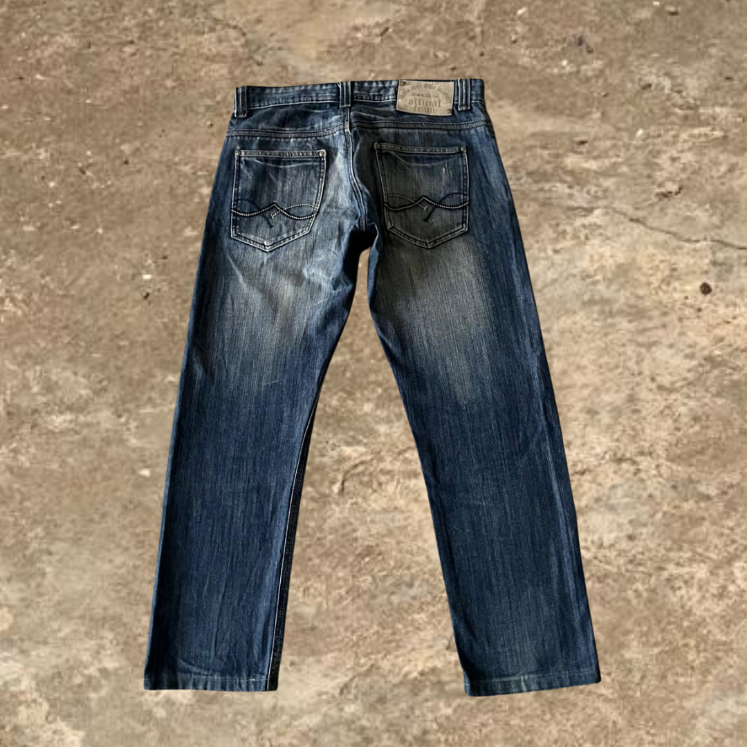 RG 512 Official Team Blue Straight Leg Jeans