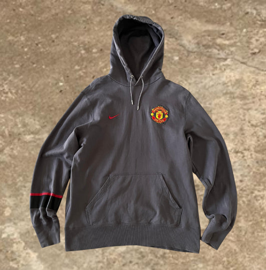 Manchester United Nike Grey Hoodie