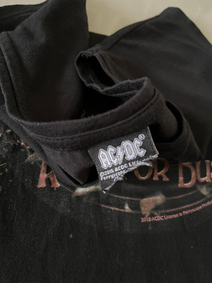 ACDC Rock or Bust Cut Shoulders Shirt