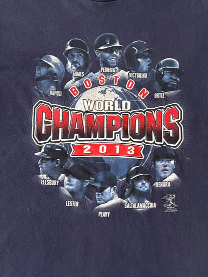 Boston World Champions 2013 Blue Men's Tee