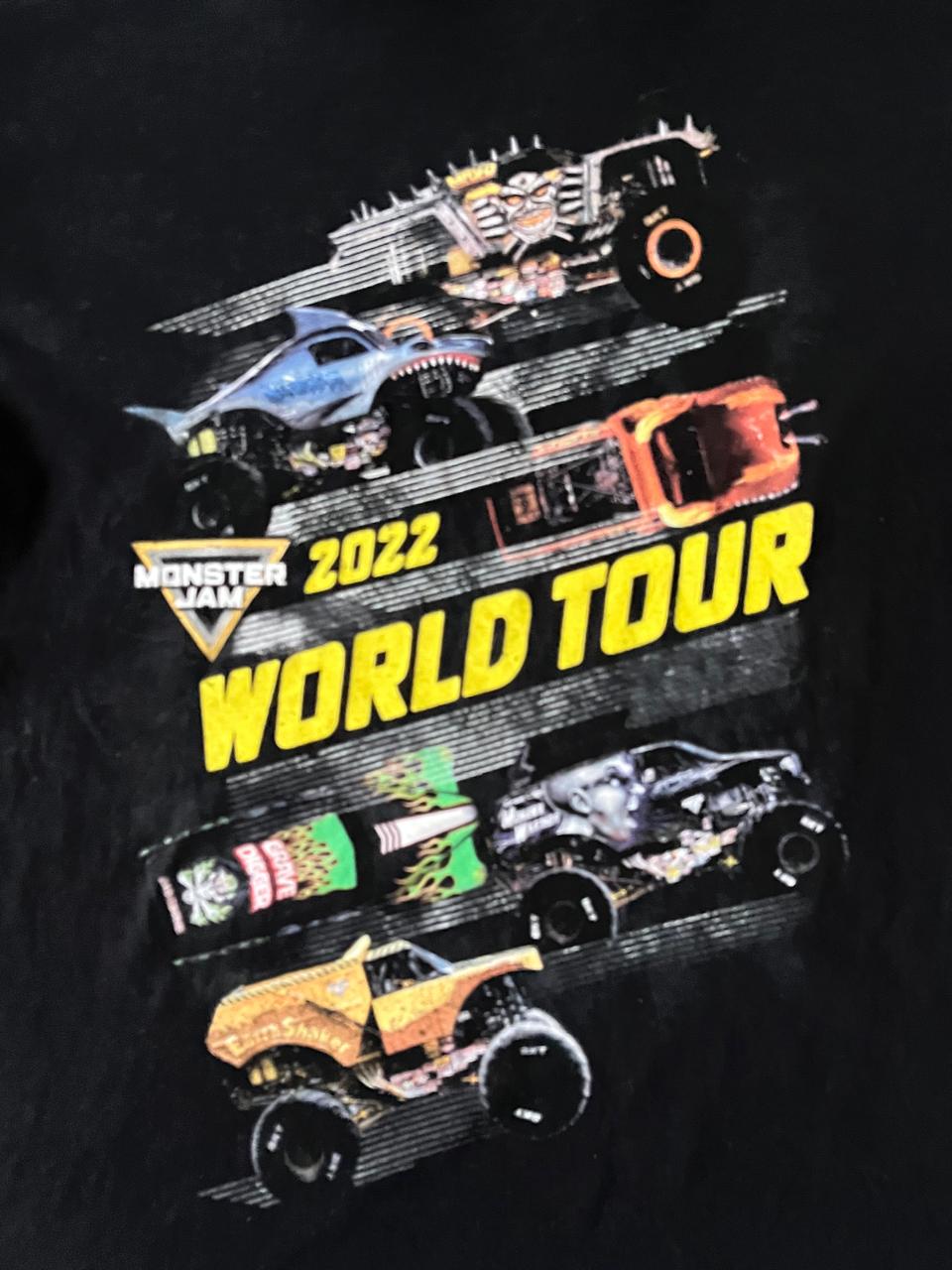 Gildan World Tour  Black Graphic Tee