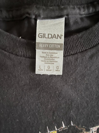 Gildan World Tour  Black Graphic Tee