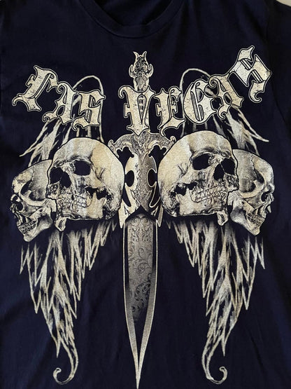 Las Vegas Skull design Tee
