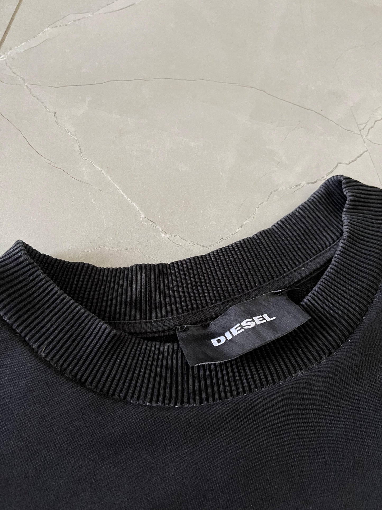 Diesel Denim Division Black Sweatshirt