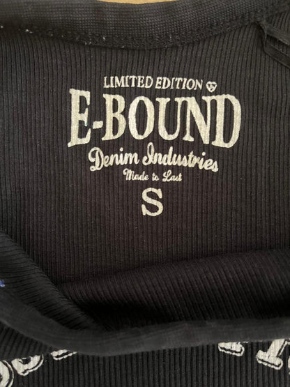 Roosters Fight E-Bound Denim Industries Black Tank Top