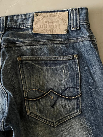 RG 512 Official Team Blue Straight Leg Jeans