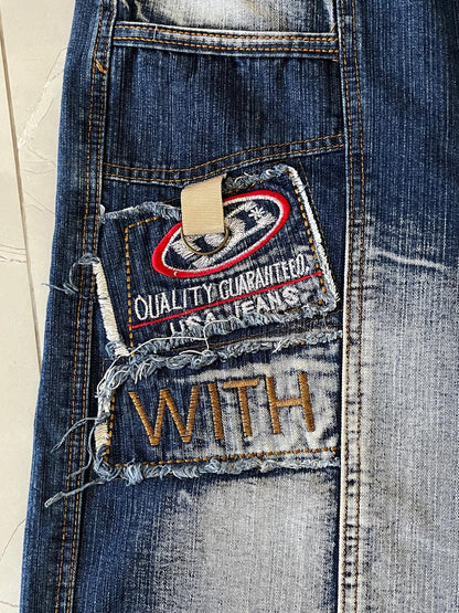 Lois Jeans Faded Denim Jorts