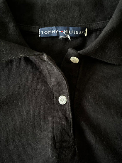 Tommy Hilfiger Black Polo Tee