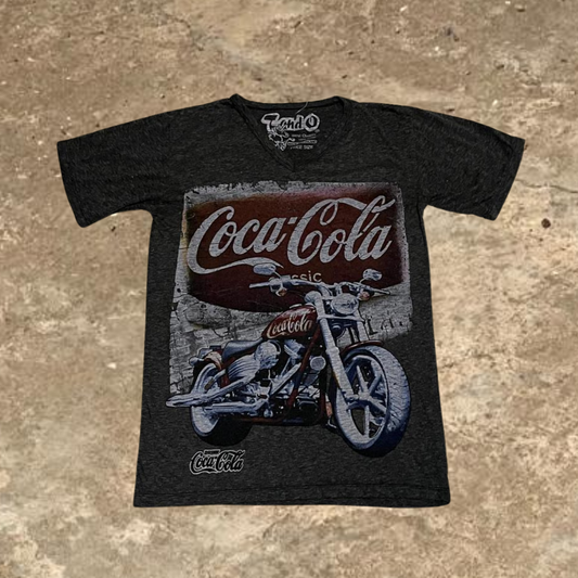 CocaCola V neck Vintage Tee