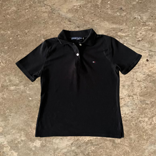 Tommy Hilfiger Black Polo Tee