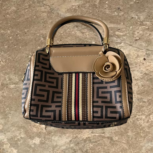 Versace Pattern Women's Brown Purse