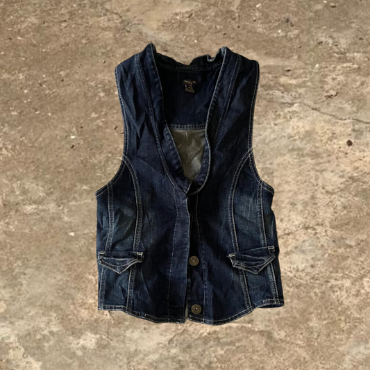 Women's Denim Vest