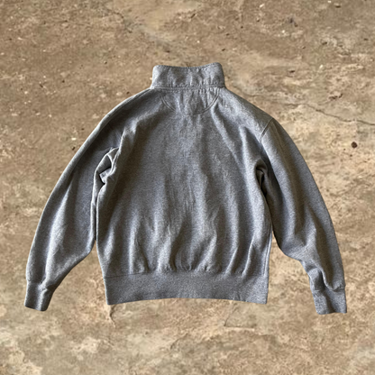 Half Zip Grey Gustavus Sweater