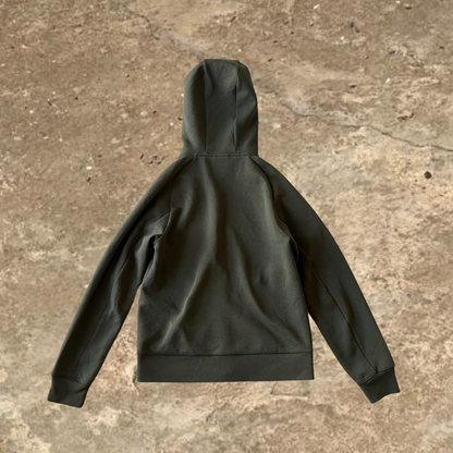 Uniqlo dark Green Zip Up Hoodie