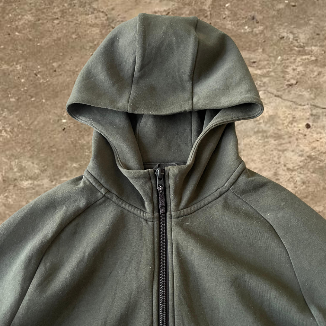 Uniqlo dark Green Zip Up Hoodie