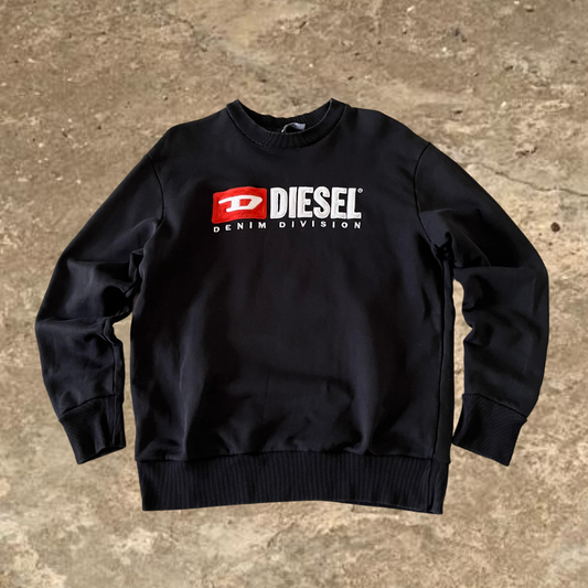 Diesel Denim Division Black Sweatshirt