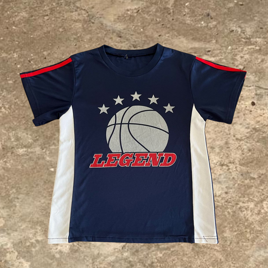 Legend Basktball Blue Tee