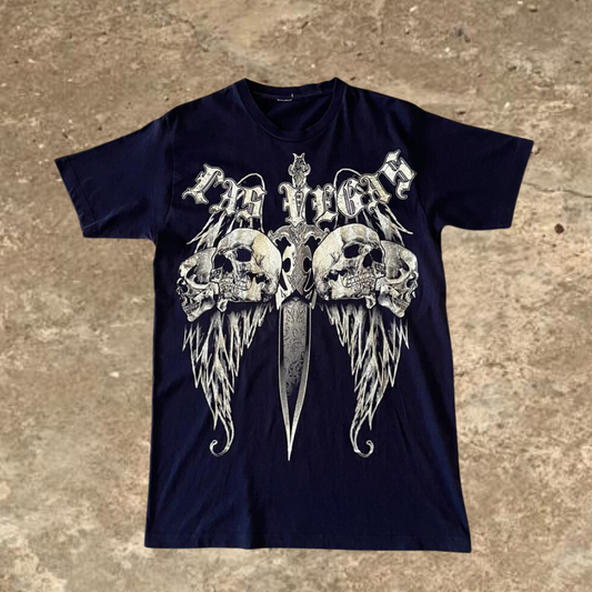 Las Vegas Skull design Tee