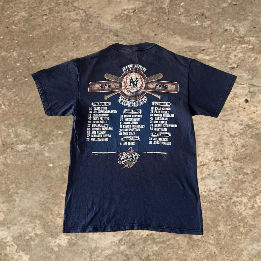 Vintage 1998 Starter New York Yankees World Series Champions Shirt Sz XLarge