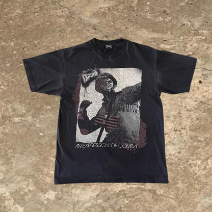 Tapout T Shirt xl Expression Of Combat Mens Army T-shirt