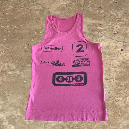 Pink Volly Ball Women's Tank Top