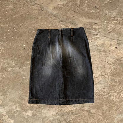 Grey Jeanswear Women's Knee Length Skirt